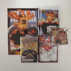 ヒロアカ　一番くじ　ヒーロープラザ　ヒーローズチップ2 ウエハース　エンデヴァー