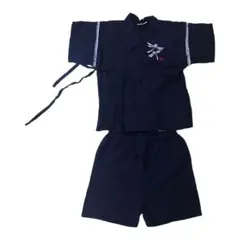 子供用甚平浴衣　上下セット　男の子90cm
