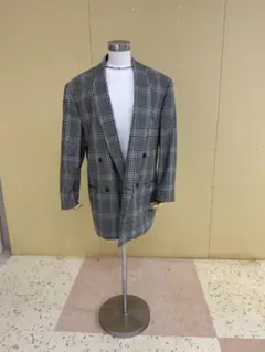 【GIANNI VERSACE チェック柄ジャケット】A3のサムネイル