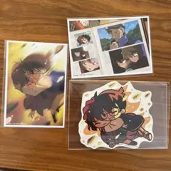 名探偵コナン ブロマイド&ステッカーセット セガラッキーくじ