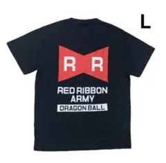 【新品】Lサイズ　ドラゴンボール　レッドリボン軍　Tシャツ　半袖　ブラック