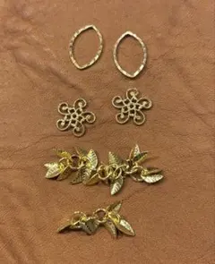 ゴールド金属パーツ　色々セット