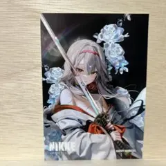 勝利の女神NIKKE ニケ　ローソンプリント　ブロマイド　紅蓮　ブラックシャドウ