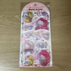 ウォーターインシール ハローキティ 立体 ゆらゆら キラキラ サンリオ