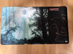 MTG グルランド島 プレイマット サイン付き - メルカリ