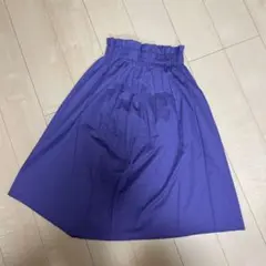 美品メイクレットフレアスカート Mサイズ 紫色のサムネイル
