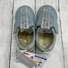 【 ifme nature 】子供靴 15㎝ ブルー