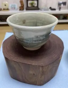 陶器製茶碗 白と茶色のグラデーション - メルカリ