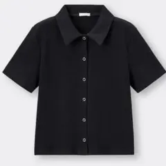 GU リングドットボタンコンパクトカーディガン