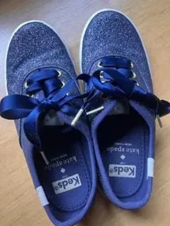 Keds Kate Spade ネイビー スニーカー