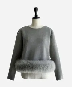 シェリエ　sheller FOXファーニット FOX fur gilet – shéller / シェリエ