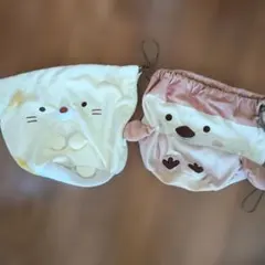 すみっコぐらし　ねこ　すずめ　 巾着袋 2点セット