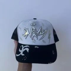リメイクメッシュキャップ y2k ナード swag archive - メルカリ