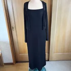 【美品】2ピースキャミソールワンピース GU