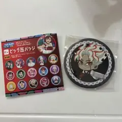 m*！様 ダンダダン　セガラッキーくじ　E賞　ビッグ缶バッジ　オカルン　ミニキャ