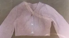 GRL モヘヤタッチショート丈ニットカーディガン[an1289]