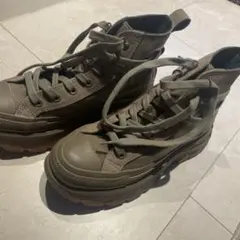 Converse All Star トレックウェーブスニーカー オリーブ