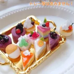 スイーツ11点セット✽ミニチュアスイーツ✽シルバニア✽ドールハウス✽ミニチュア