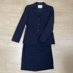 値下げ［美品］ef-de traditionnel 黒 スーツ 7号 Mサイズ