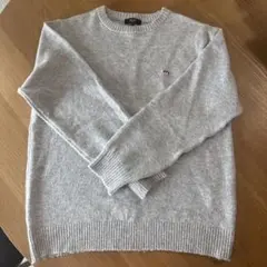 BEAMS HEART グレー ニットセーター L
