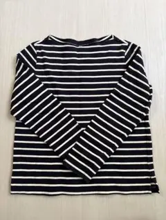 ユニクロ　ボートネック　ボーダーTシャツ