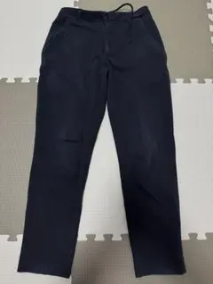 長ズボン カジュアルパンツ ネイビー