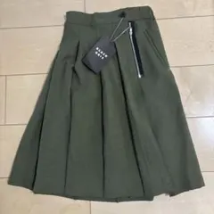 gris BLACK オリーブグリーン ラップスカート