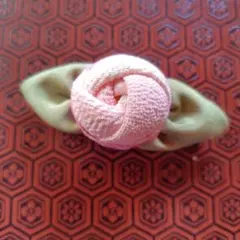 和装用　髪飾りちりめん