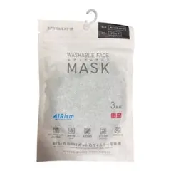 エアリズアマスク　ブラック M 3枚入り