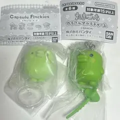 たまごっち ガチャ カラフルマルチチャーム カプセルフロッキーズ　くちぱっち