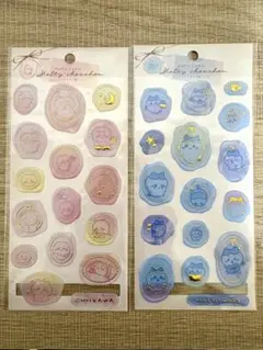 正規品　メルティシュシュシール　ちいかわ・ハチワレ 2枚セット