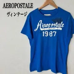 エアロポステール　古着　コットン　ロゴ　Tシャツのサムネイル