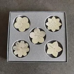 能作　箸置き「花ばな」5個セットのサムネイル