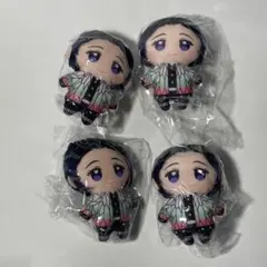鬼滅の刃　かぷっこふれんず 2　胡蝶しのぶ　4個セット　マスコット　ぬいぐるみ