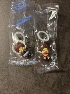 モンチッチ めじるしアクセサリー2 モンチッチくん　ベビチッチ　2点