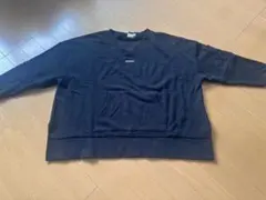 ROXY ネイビー ポケット付きスウェット M