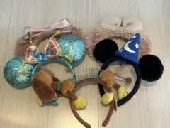 香港ディズニー セーラーハット ダッフィー シェリーメイ カチューシャ