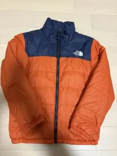 美品THENORTHFACE 中綿ジャケットオレンジ140センチ
