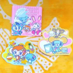 ナルミヤ　マツキヨココカラ　ステッカー　ベリエちゃん　ミントくん　ルッキー