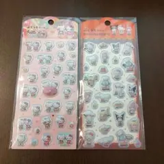 【新品】ダイソー ぷくっとシールシリーズ 2点セット