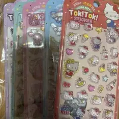 韓国サンリオToki! Toki! ステッカー 6枚セット