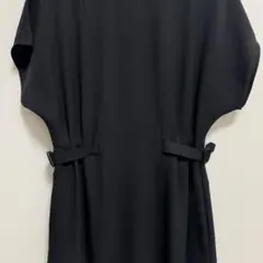 タイムセール！超美品✴︎23区 濃ネイビー サイズ38 半袖ワンピース フォーマル