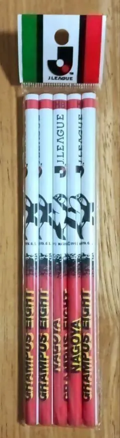 【レトロ】名古屋グランパスエイト 鉛筆5本セット