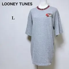 【ルーニーテューンズ】美品 90s USA製 タズマニアンデビル ワンピース L