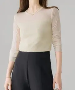 【NEUNA】切替シアーカットソートップスのサムネイル