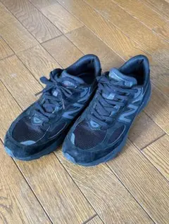 New Balance 990v6 トリプルブラック スニーカー 25cm