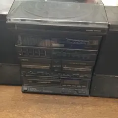 TEAC ティアックF-200カセットデッキ 昭和レトロ 中古動作確認済み現状品 昭和レトロ TEAC f-200 ステレオカセットデッキ 通電確認済ジャンク品