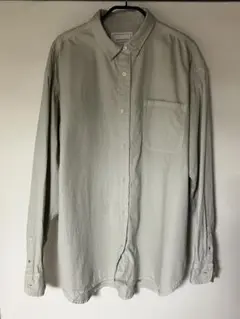 最終値下）AMERICAN HOLIC バックタックオーバーシャツLライトグレー