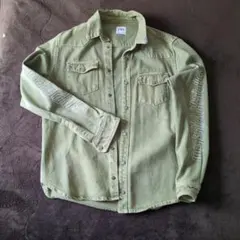 ZARA オリーブグリーン ミリタリージャケット M