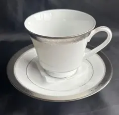 ノリタケ シグニチャープラチナ 4277 カップ＆ソーサー 1客 廃番品
